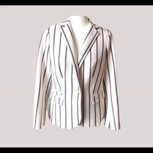 TALBOTS Stripe Blazer